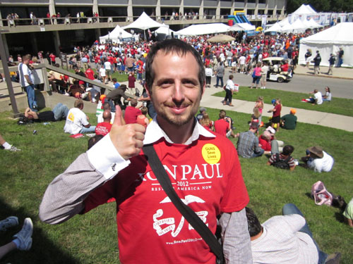 Roman at Ames Straw Poll